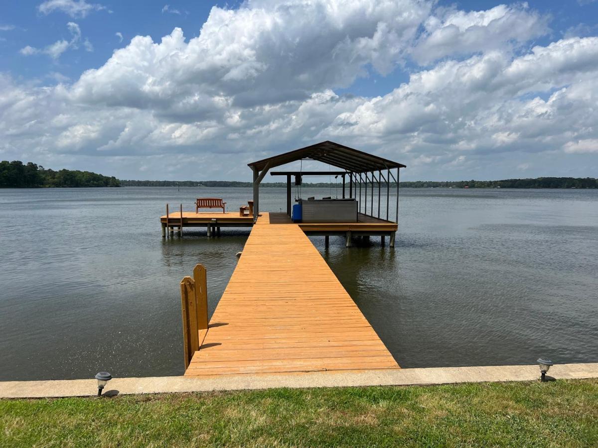 Lakefront Oasis With Private Boat Dock On Lake Palestine Coffee City Exteriör bild